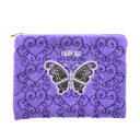 【中古】ANNA SUI / アナスイバタフライ パイルポーチ【cacfaeai-z】