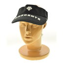 【中古】【期間限定値下げ】DESCENTE / デサントDGCTJC50 GOLF ゴルフ ロゴ刺繍 サンバイザー【cacfafae-z】