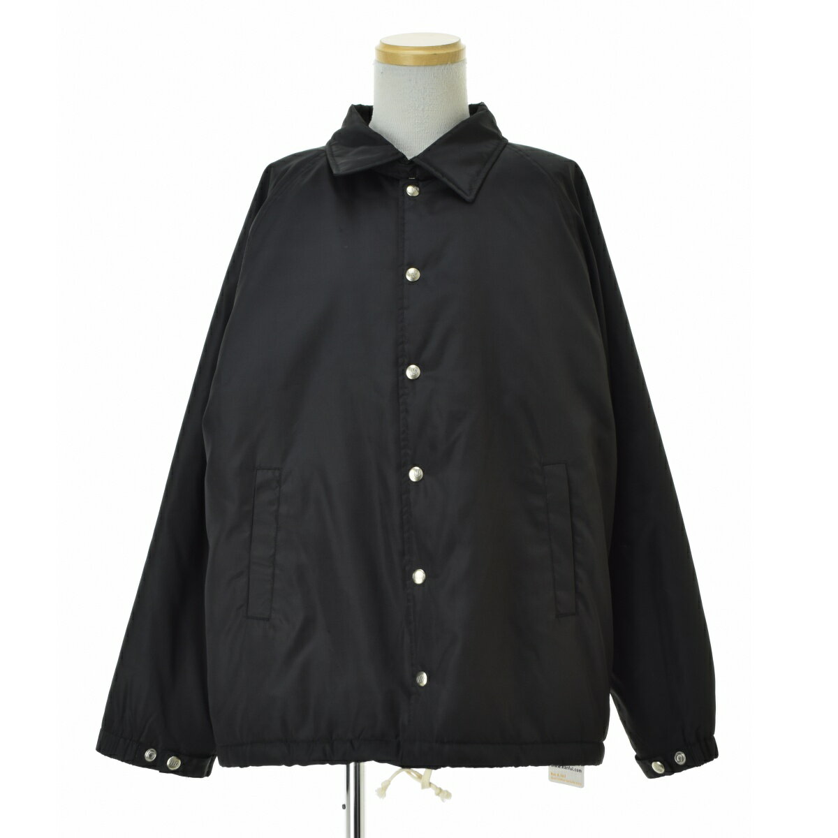 【中古】【期間限定値下げ】felco / フェルコCLASSIC FIT OXFORD NYLON SATIN JACKET チンスト付ボアライニング コーチジャケット【cacgafaj-m】