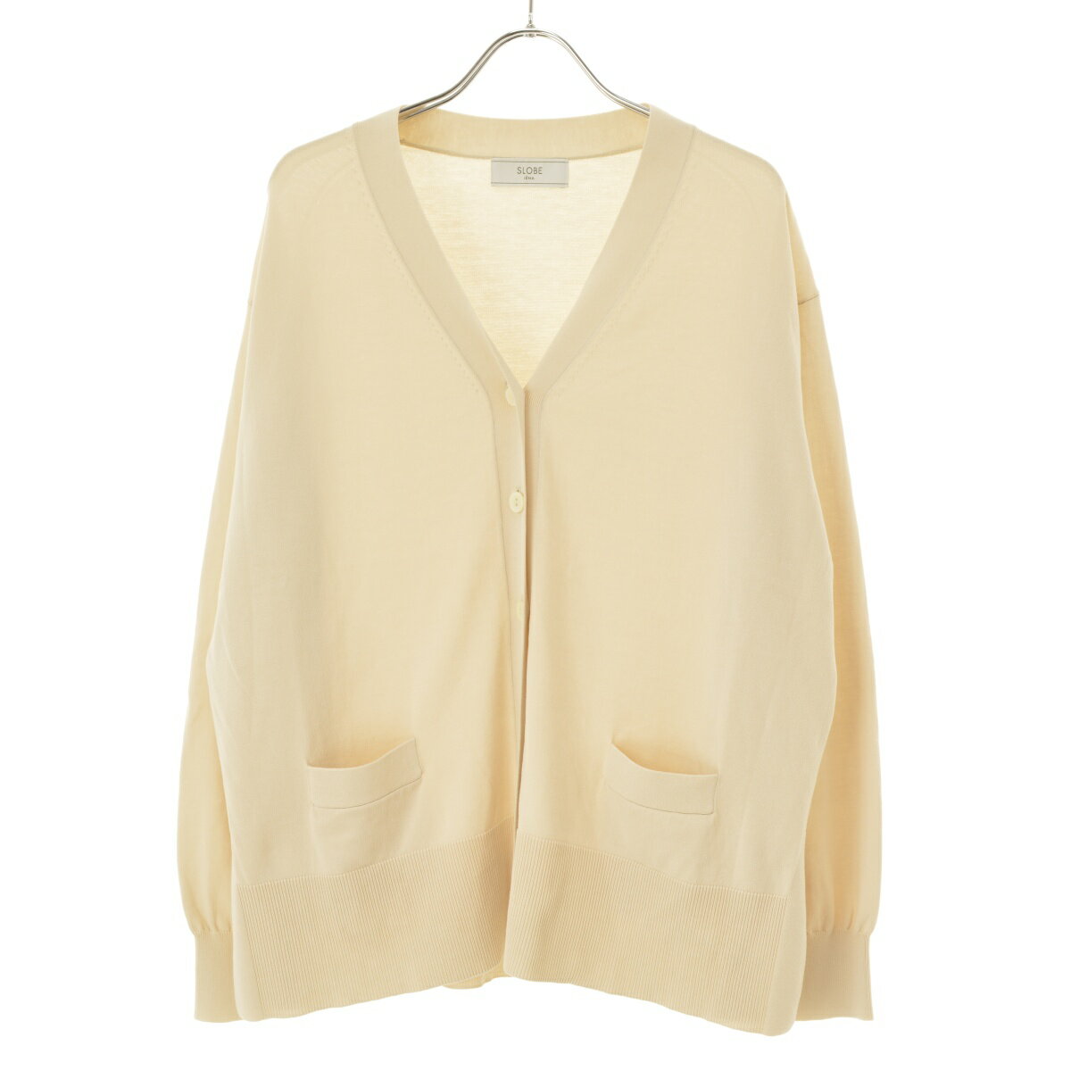 【中古】SLOBE IENA / スローブ イエナ22080912212010 アイスコットンVネック長袖カーディガン【cacfahdb-l】