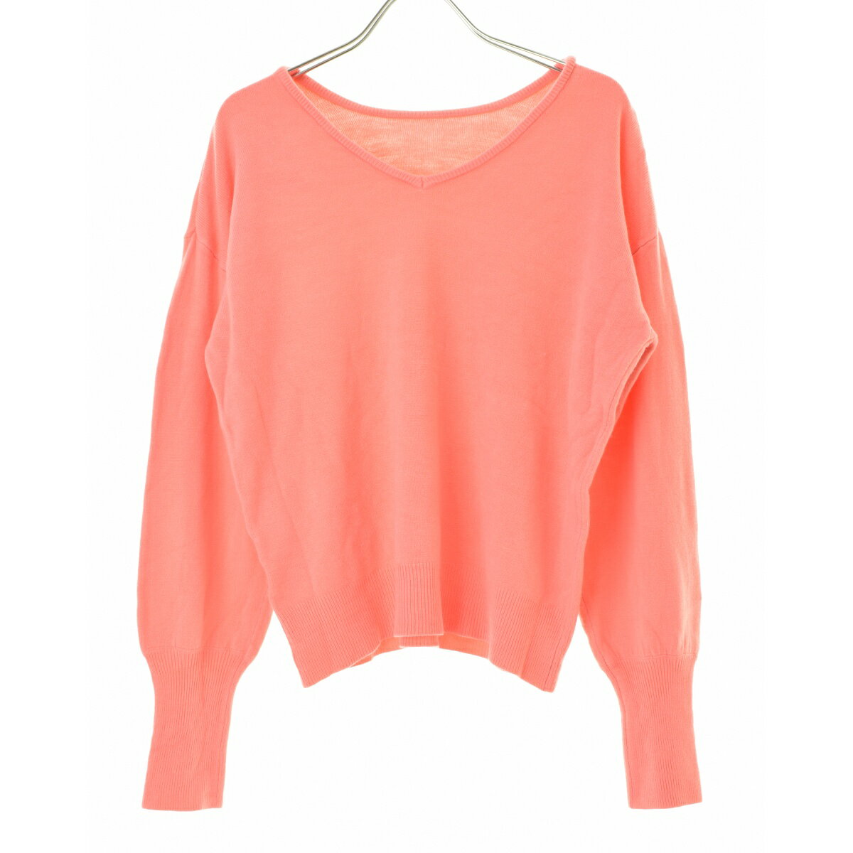 Three-Quarter Knit - 【中古】【期間限定値下げ】VIS / ビスBVM32060 前後2WAYカシミヤタッチ長袖ニットセーター【cacfaiag-l】