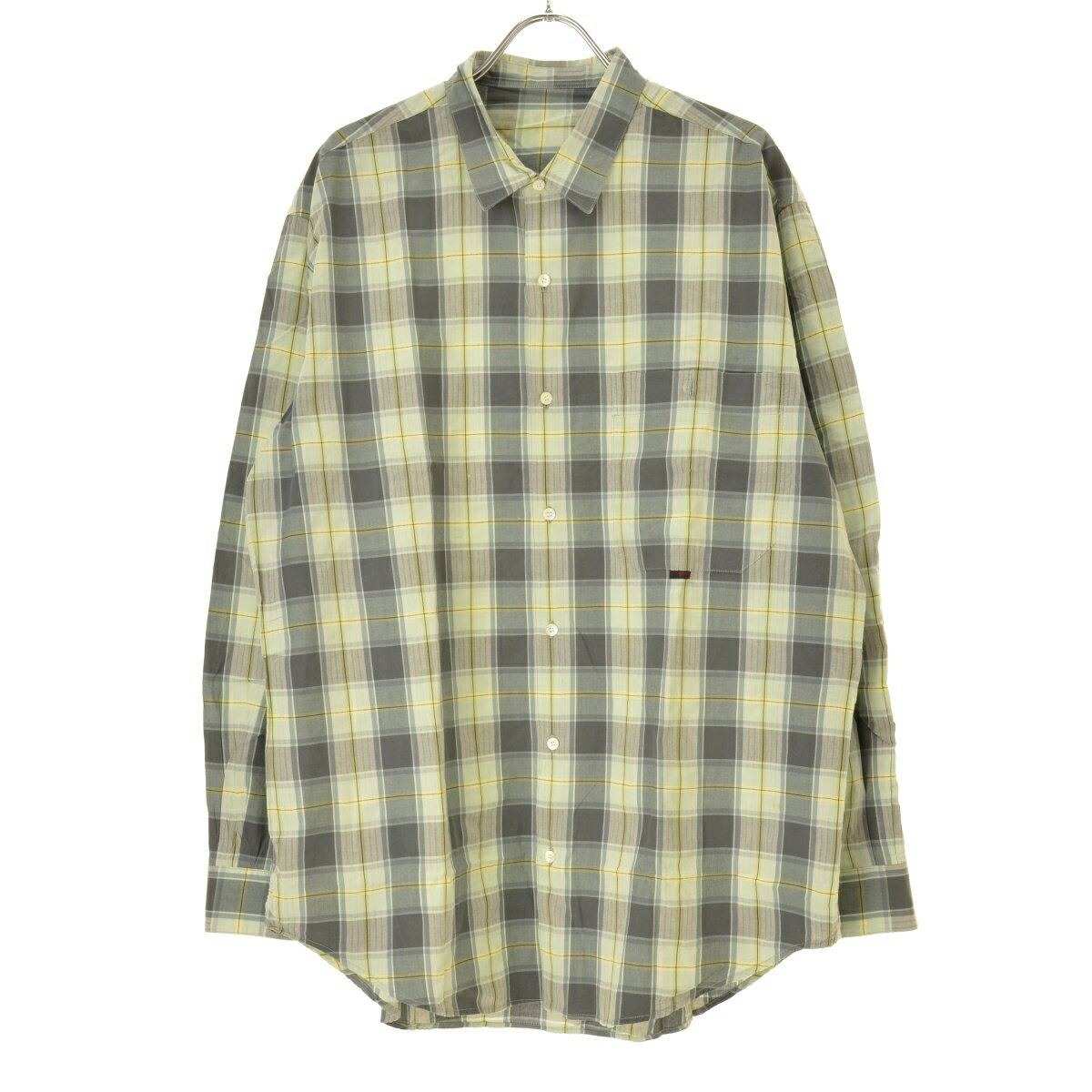 PAPAS / パパスmaniere de heming チェック長袖シャツ