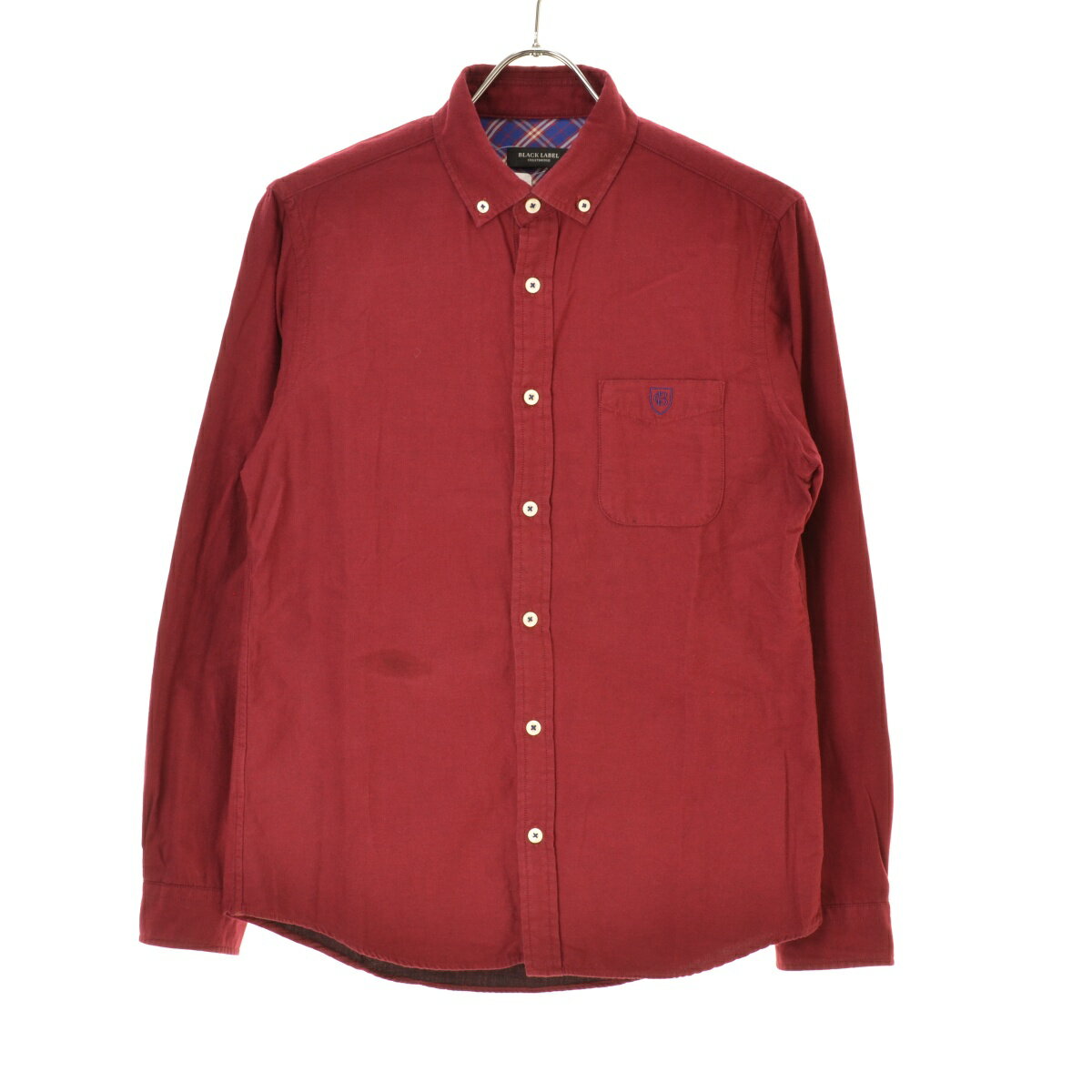 Rakuten - 【中古】BLACK LABEL CRESTBRIDGE / ブラックレーベルクレストブリッジコットンネル長袖シャツ【cacfbcbg-m】