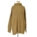 【中古】chocol raffine robe / ショコラフィネローブ6A17L2G0300 厚み畔ニット長袖チュニック【cacfacah-l】