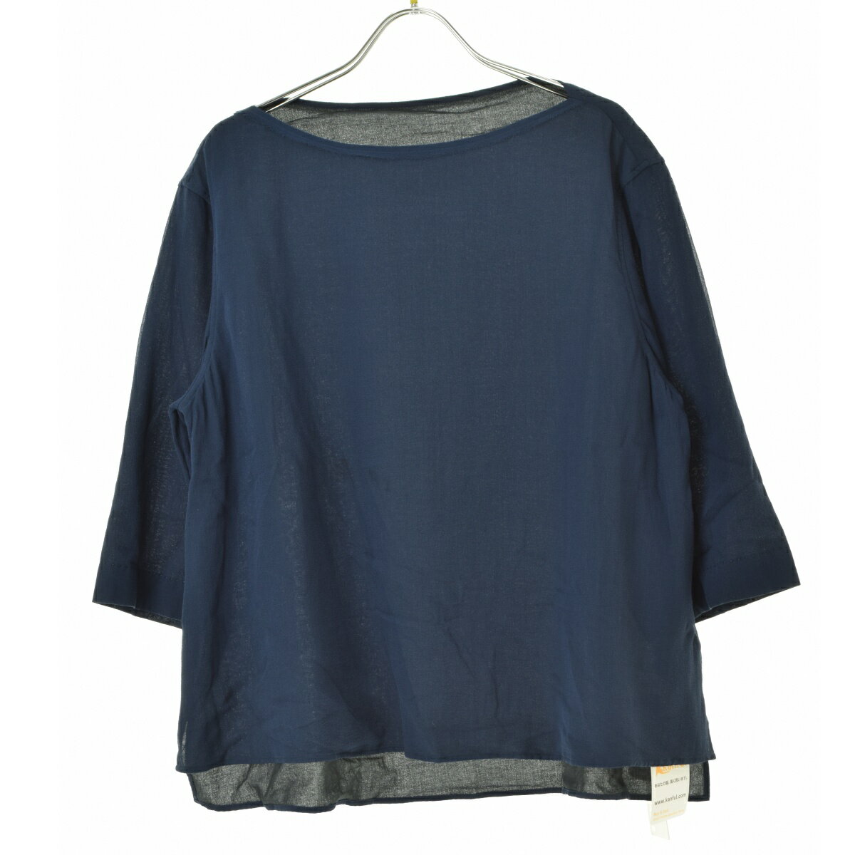 良品 24AW GALERIE VIE ギャルリーヴィー コットンブロード ラグランスリーブ ワイドシャツ サイズF ブラック レディース 古着 中古 USED GALERIE VIE（ギャルリー ヴィー）の「コットン ラグランスリーブ