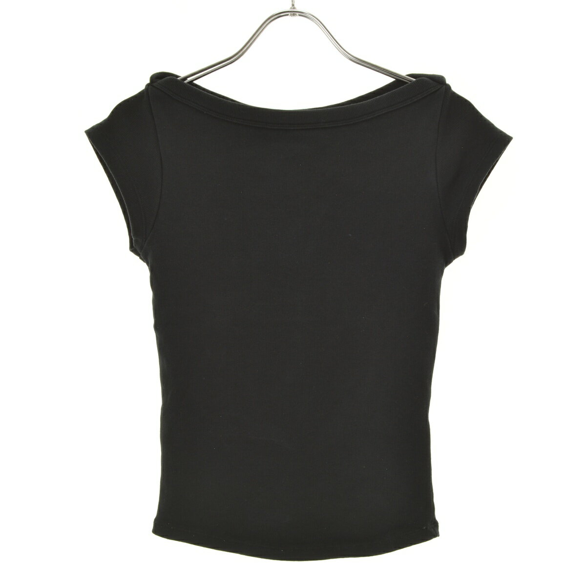 Rakuten - 【中古】ZARA / ザラ4424/806/800 ボートネックフレンチスリーブTシャツ【cacgaebh-l】