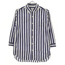 【中古】FREAK'S STORE / フリークスストアストライプ七分袖シャツ【cacfadci-m】