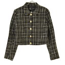 【中古】ZARA / ザラ4387/338/093 Tweed Shorts Jacket ツイードショートジャケット【cacfagbe-l】