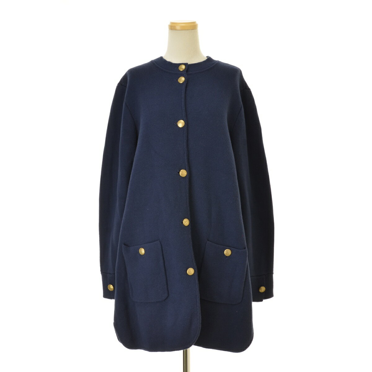 Rakuten - 【中古】HAMPTON REPUBLICロングニットコート【cacfbcbh-l】