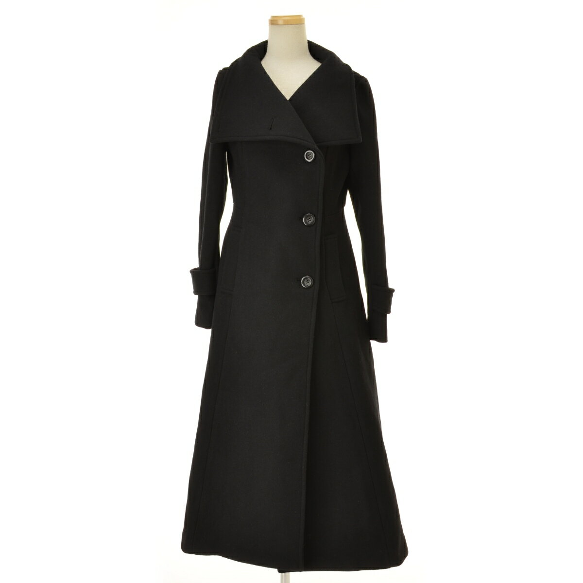 【中古】rienda / リエンダ110IAA30-0481 25オーバーネックシンデレララインウールコート【cacgadbc-l】