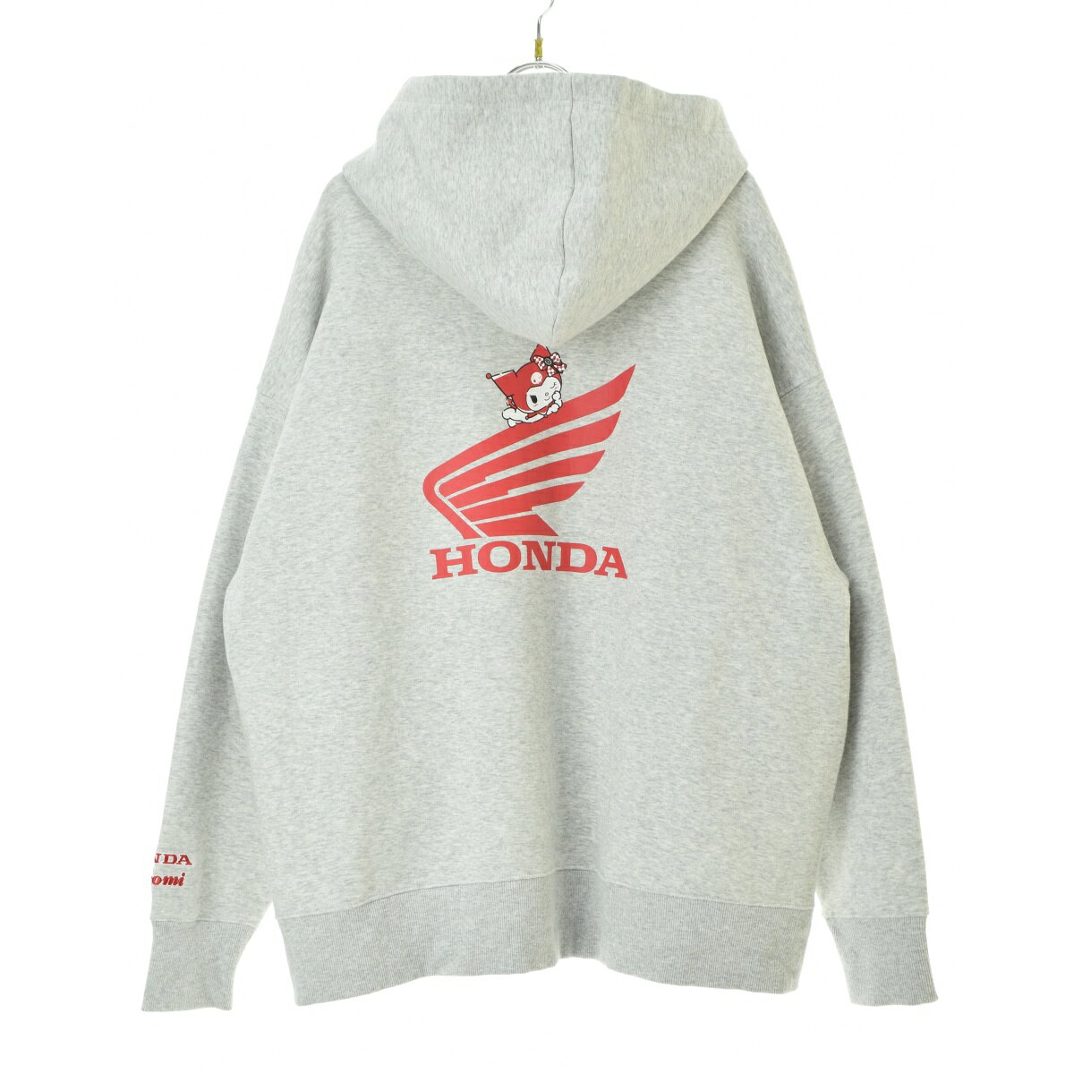 【中古】GLOBAL WORK × HONDA × サンリオ / グローバルワーク × HONDA × サンリオKuromi クロミ ZIPフーディージップアップスウェットパーカー【cacgaicj-l】 kanful-11983718 ブランド古着の買取販売カンフル サンプル画像2