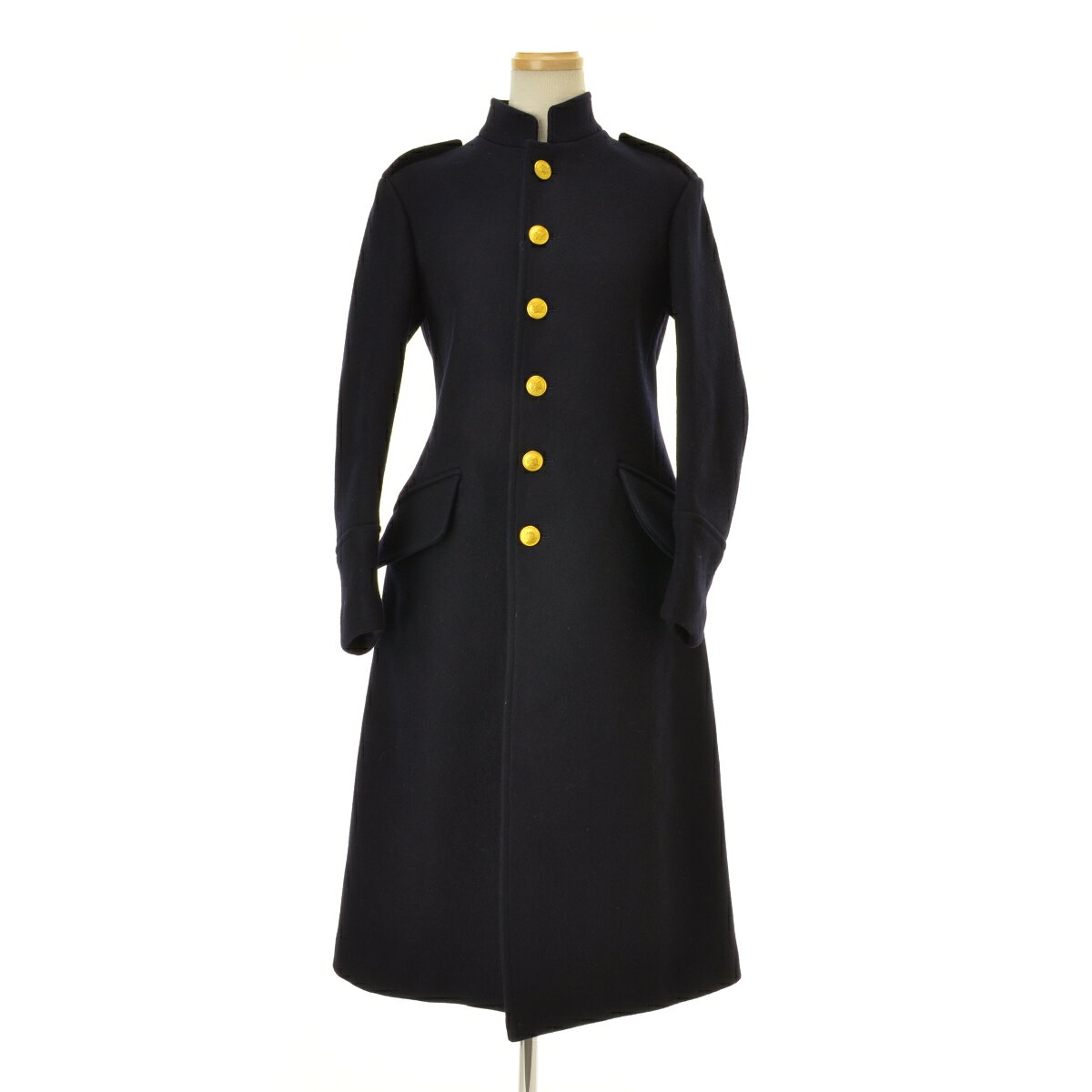 Rakuten - 【中古】MADISON BLUE / マディソンブルーMB184-2019 OFFICER COAT ロングウールコート【cacgacbd-l】