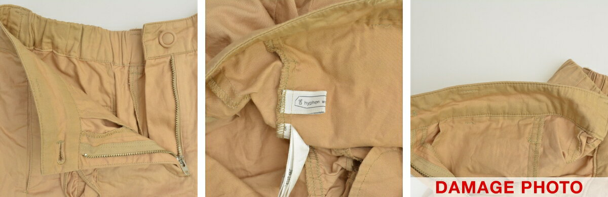 【中古】【期間限定値下げ】E HYPHEN WORLD GALLERY / イーハイフンワールドギャラリーフリルショートパンツ【caceafaf-l】