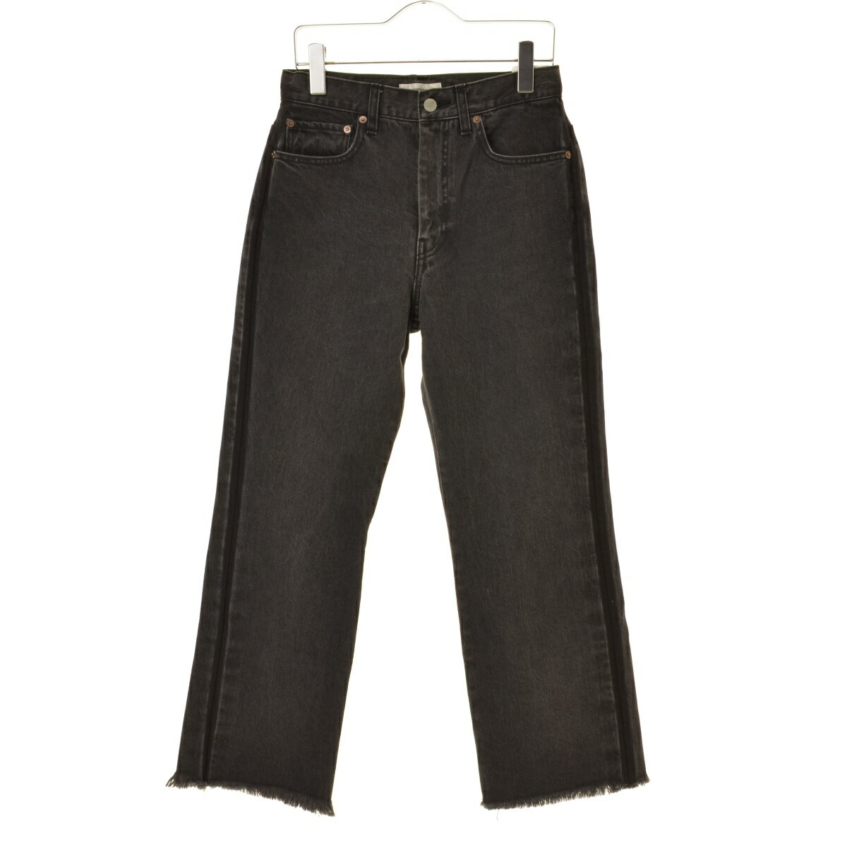 【中古】JOINT WORKS / ジョイントワークスカットオフブラックデニムパンツ【cacgadah-l】