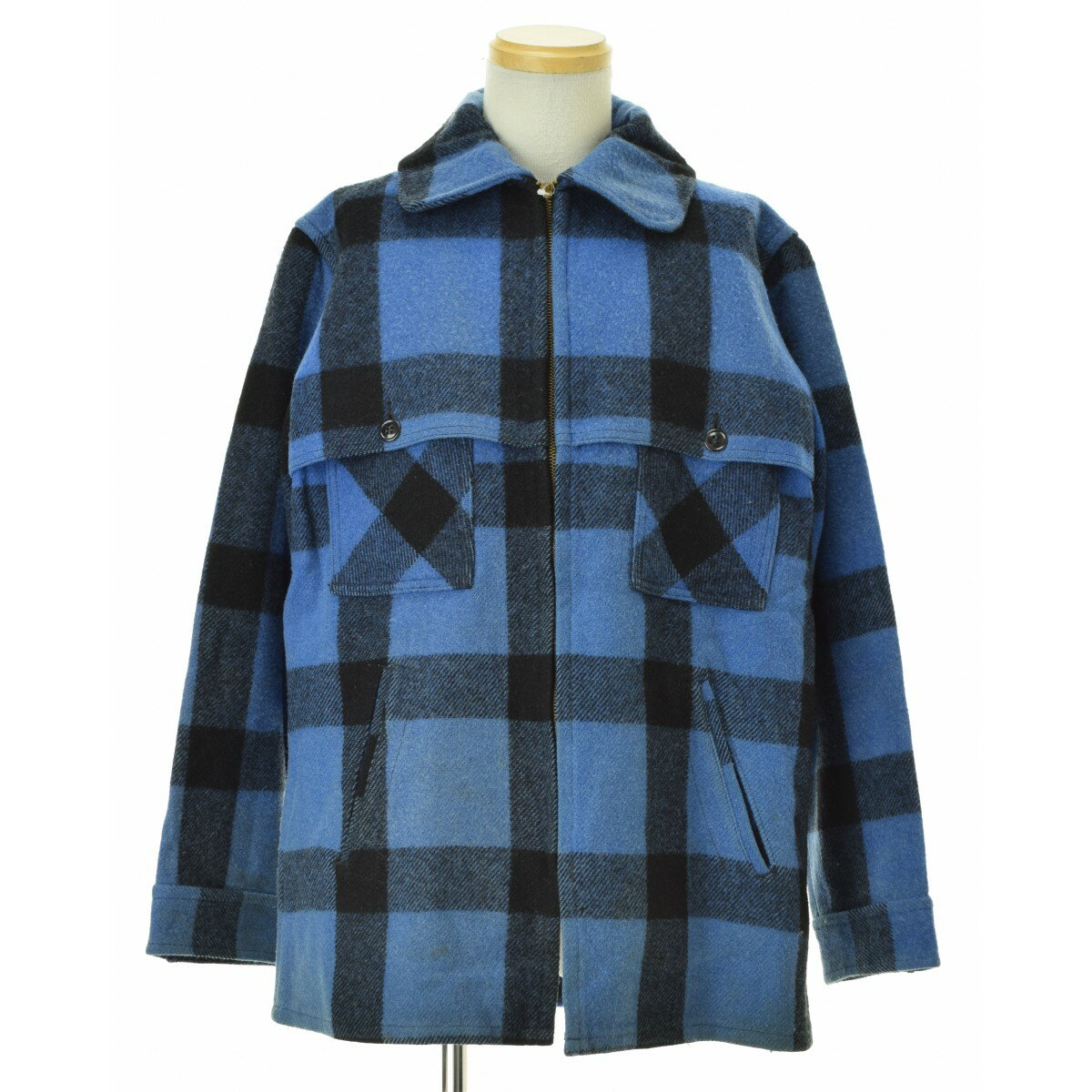 Rakuten - 【中古】JOHNSON / ジョンソン60s バッファローチェック マッキーノウールジャケット【cacfbbbi-m】