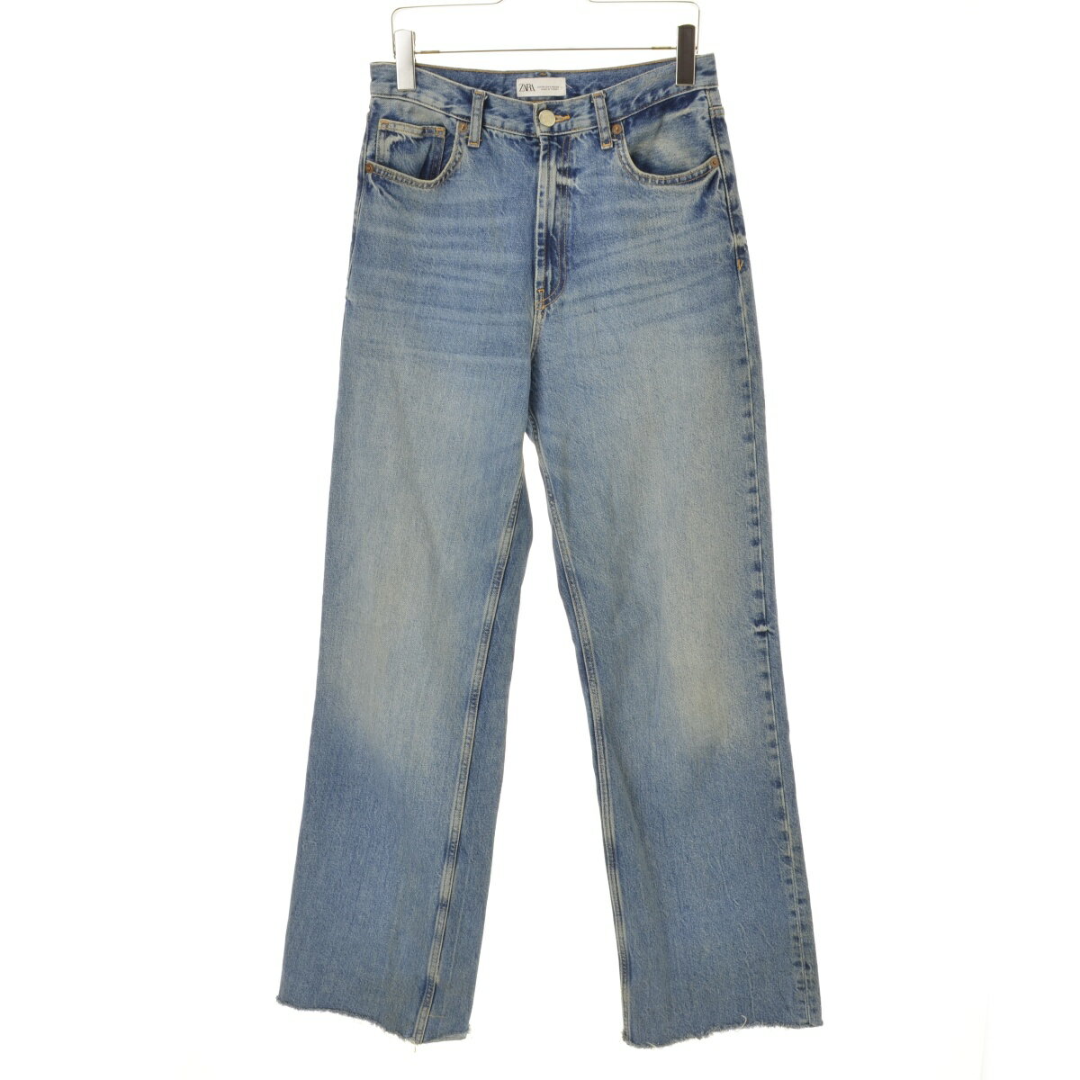 楽天市場】zara の サイズ 表（カラーブルー）（ボトムス｜レディース
