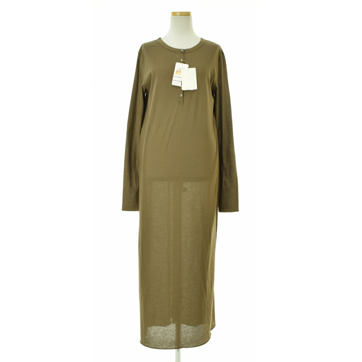 Rakuten - 【中古】plage / プラージュ23AW 23040922706030 sheer jersey ワンピース長袖ワンピース【cacfbbab-l】