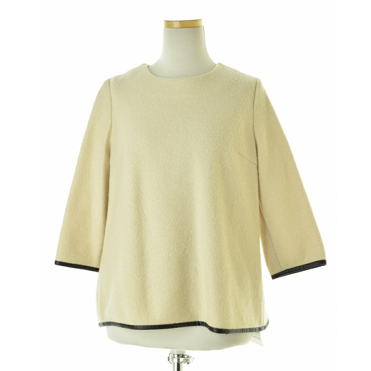 #THREEDOTS#X31#X32#X33#X34#X35#Y39#Y3a#Y3b#Y3c#Y3d#S21#S22#S23#S24#S25#THREEDOTS#ベージュ系#ウール#プルオーバー#コンディションD##レディース#シャツ・ブラ...