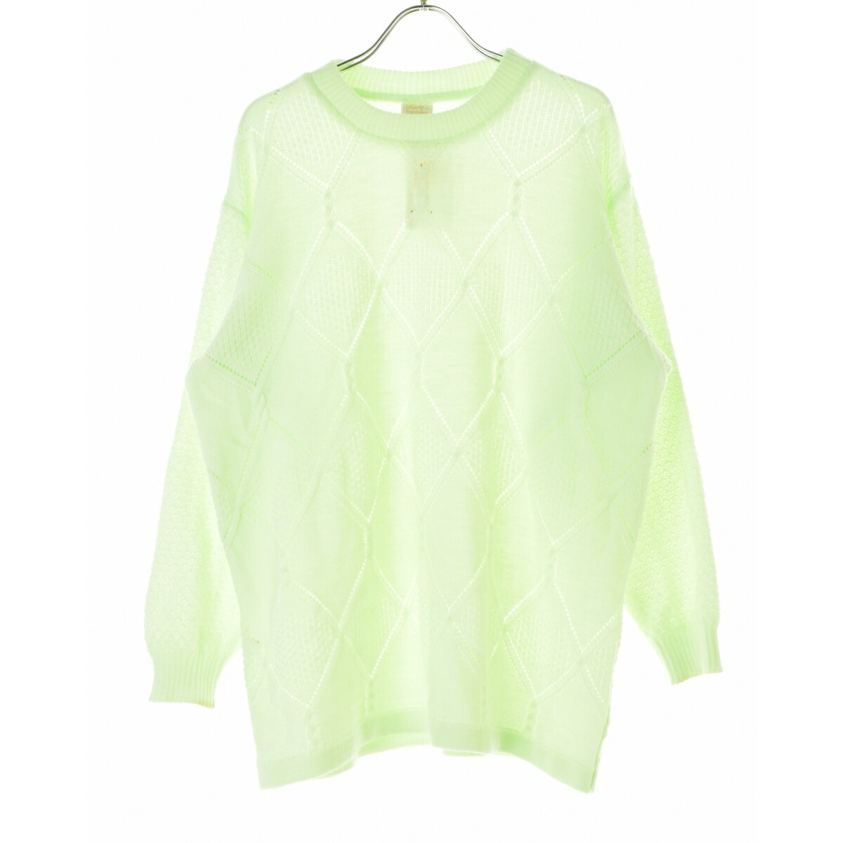 【中古】Rooky'sクルーネック長袖ニットセーター【cacgadbg-l】