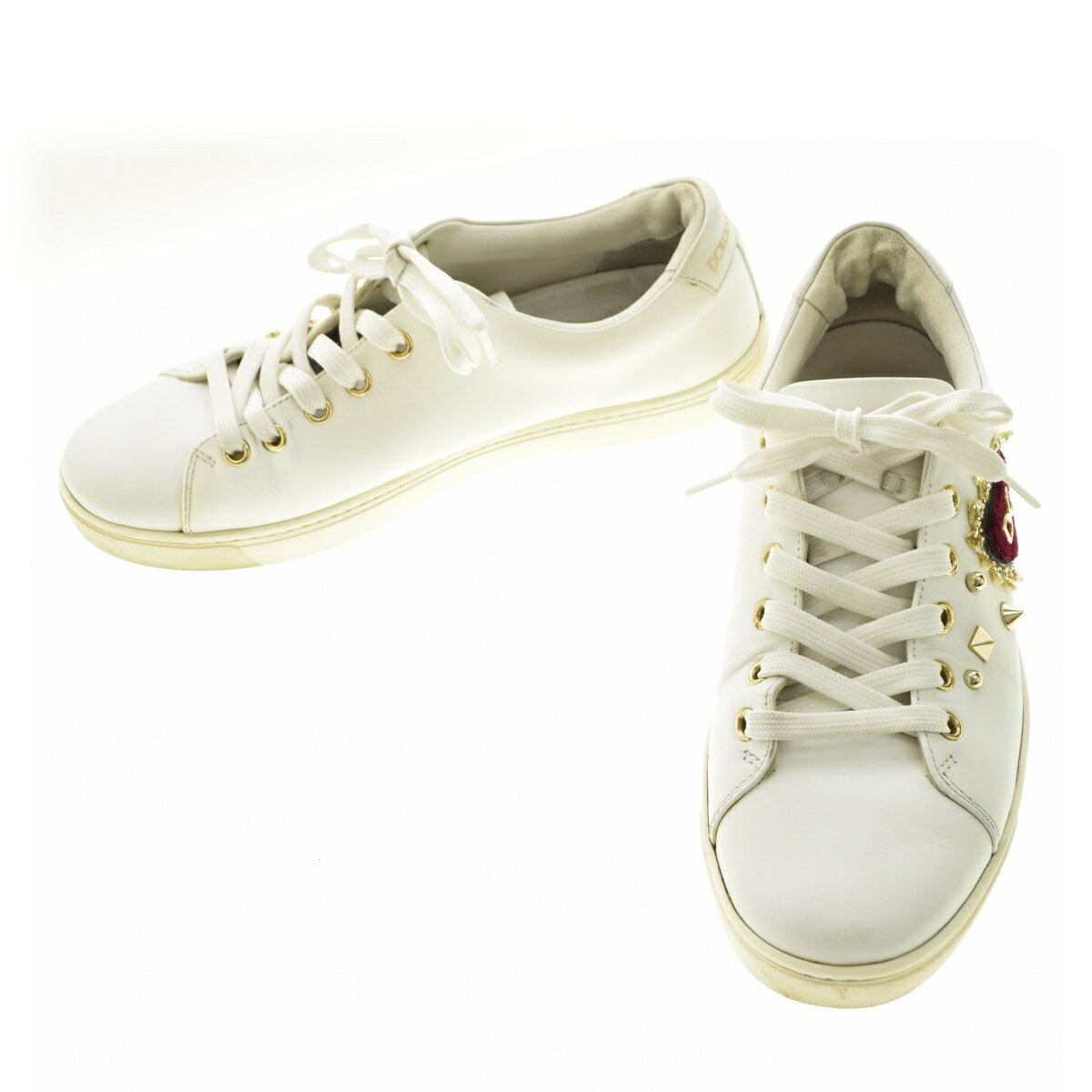 【中古】DOLCE & GABBANA / ドルチェアンドガッバーナCK0167 スタッズスニーカー【cacgadbh-z】