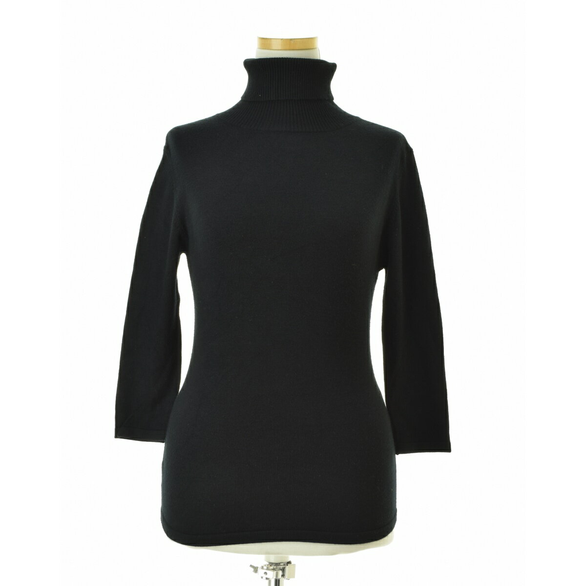 Turtleneck - 【中古】moderateタートルネック七分袖ニットセーター【cacfaiaj-l】