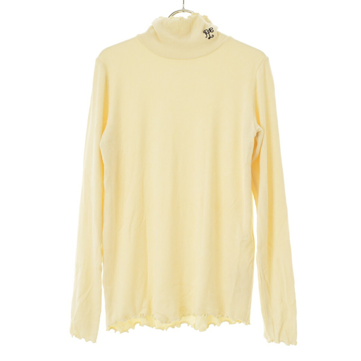 【中古】pual ce cin / ピュアルセシン起毛リブ ハイネック長袖カットソー【cacfbccg-l】