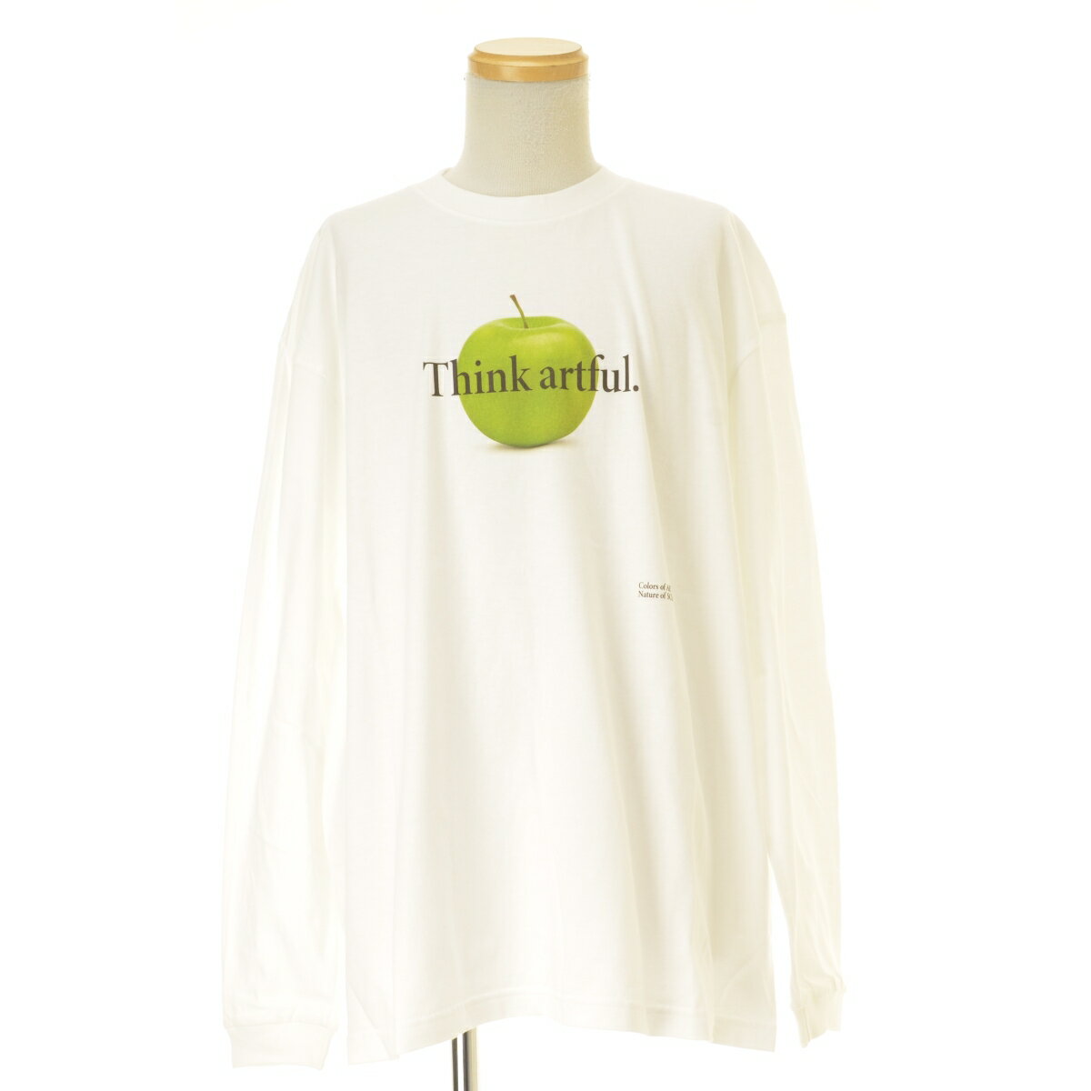 ARTIST PROOF / アーティストプルーフThink Artful. T-SHIRT LS WHITE長袖Tシャツ