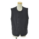 【中古】OUTIL / ウティ20SS GILET HEM コットンリネンベスト【cacebcah-m】