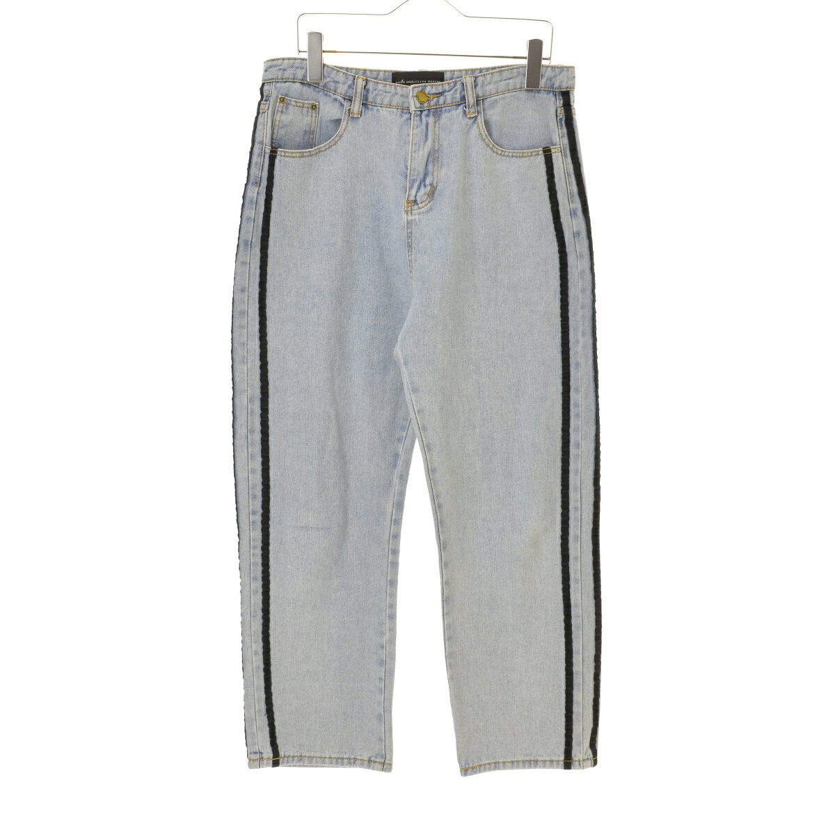 【中古】neos addictive designサイドラインデニムパンツ【cacgafai-l】