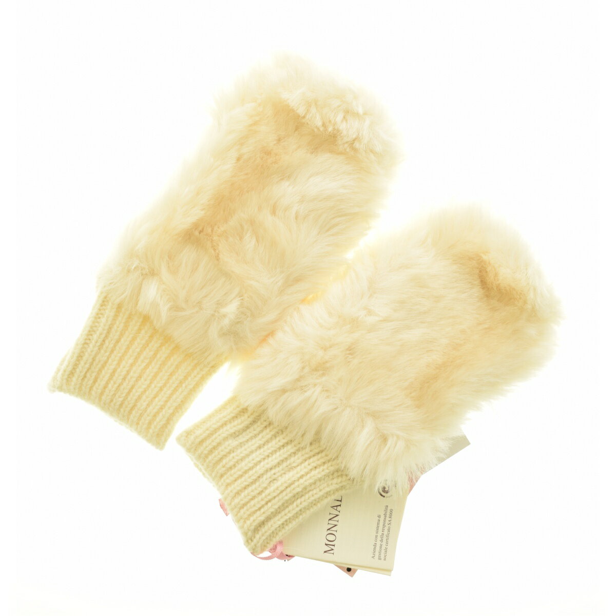 【中古】MONNALISA / モナリザファーニット ミトングローブ【cacfbbbi-z】