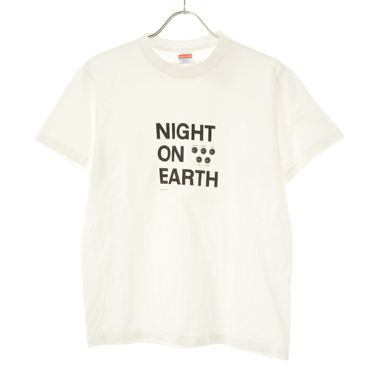 【中古】【期間限定値下げ】United Athle / ユナイテッドアスレNight on Earth ナイト・オン・ザ・プラネット半袖Tシャツ【cacfajcg-m】