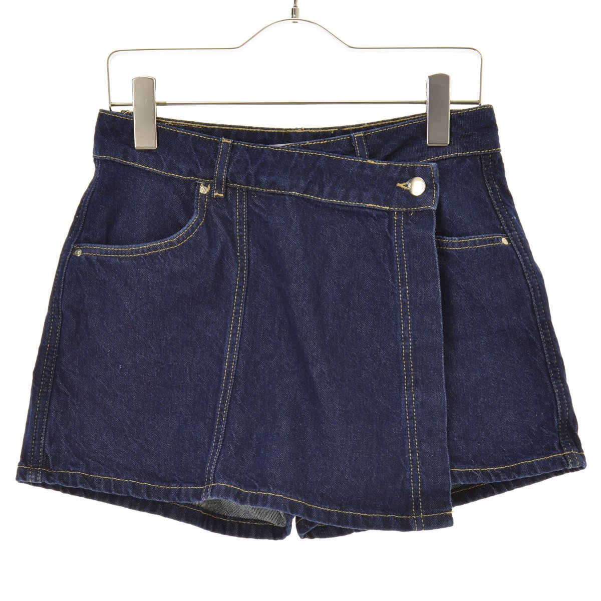 【中古】【期間限定値下げ】ZARA / ザラデニムラップスカート風ショートパンツ【cacfajcj-l】
