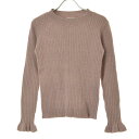 yÁzflower / t[305120112 frill cuff knit tJtjbgjbgZ[^[ycacdbcbh-lz