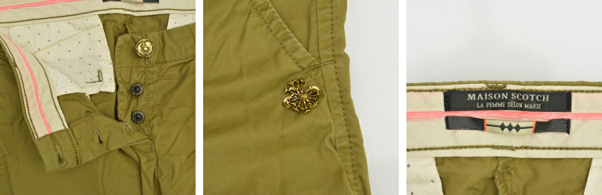 ����šۡڴ��ָ����Ͳ�����MAISON SCOTCH / �ᥤ���󥹥��å����ȥ�å��ơ��ѡ��ɥ��åȥ�ѥ�ġ�caceaiae-l��