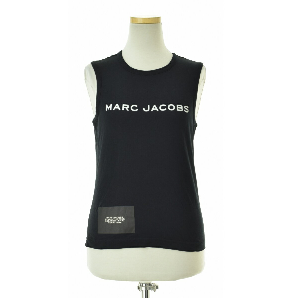 【中古】MARC JACOBS / マークジェイコブスC607P04PF22 THE TANK ロゴプリントノースリーブカットソー【caceajcj-l】