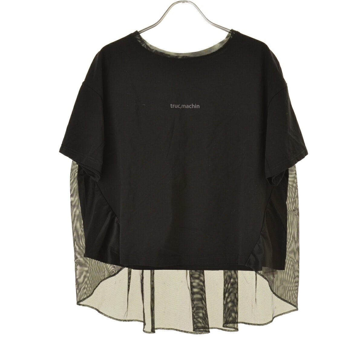Other - 【中古】Senso unico / センソユニコand hue バックメッシュフリル ドッキング半袖Tシャツ【cacgacce-l】