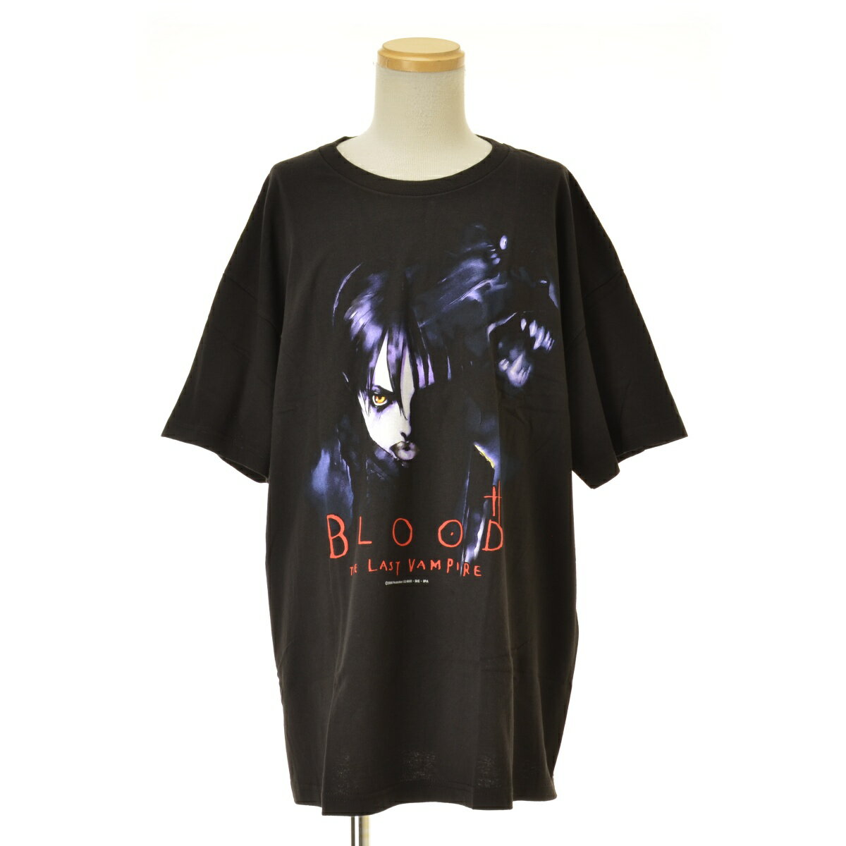 【中古】GEEKS RULE × Production I.G × BLOOD THE LAST VAMPIRE / ギークスルール × Production I.G × BLOOD THE LAST VAMPIRE10 Silkscreen Printing T Shirt半袖Tシャツ【cacgaeac-m】