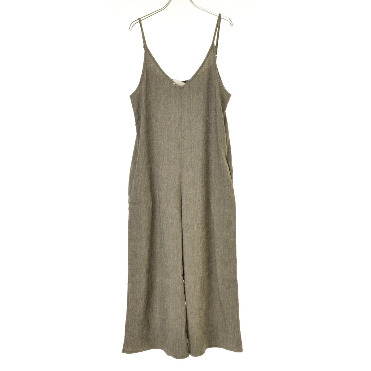 #DoFamily#X2b#X2c#X2d#X2e#X2f#Y63#Y64#Y65#Y66#Y67#Y31#Y32#Y33#Y34#Y35#Do Family#グレー系#リネン#表記サイズ：M#コンディションC##レディース#パンツ#オール...