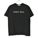 【中古】SASSAFRAS / ササフラスWHOLE HOLE半袖Tシャツ【cacfaeba-m】