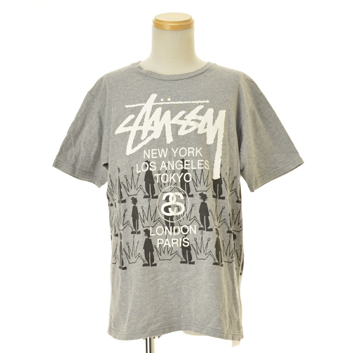 楽天市場】stussy tシャツ グレーの通販