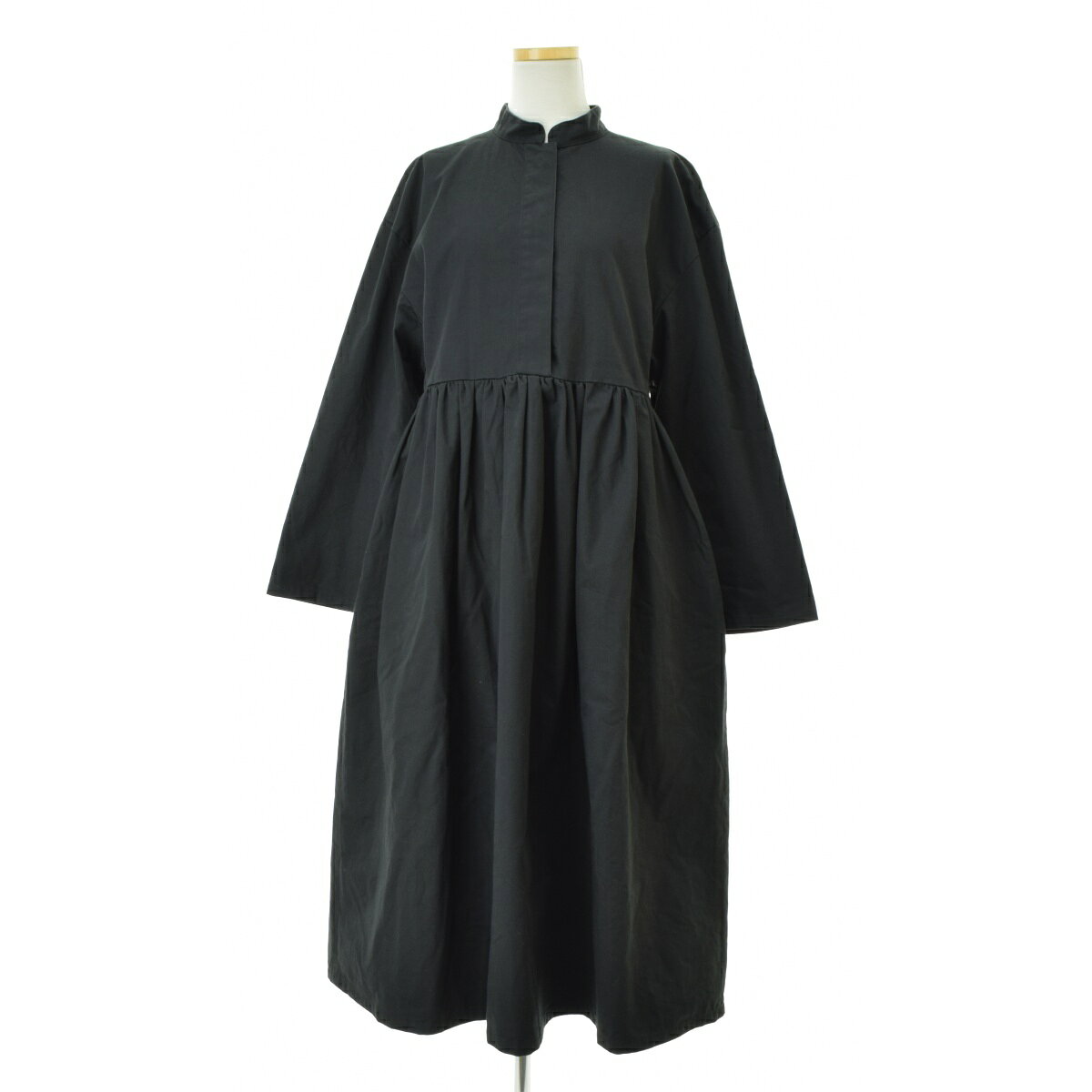 樂天商城 - 【中古】foufou91OP01 THE DRESS #06 シャツギャザーワンピース長袖ワンピース【cacgacce-l】