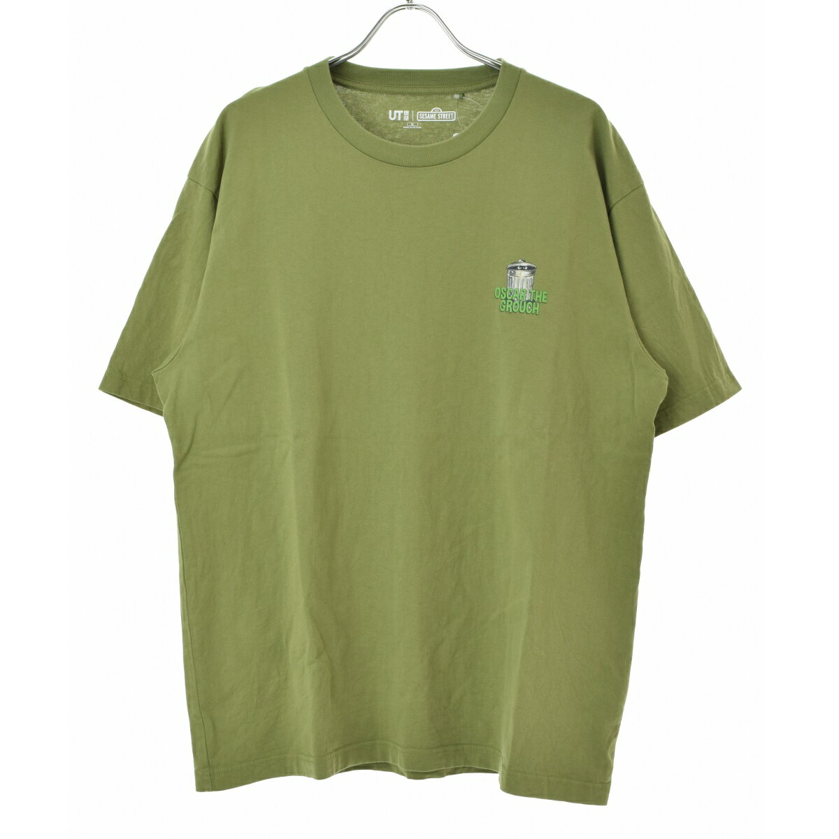 【中古】UNIQLO / ユニクロUT セサミストリート半袖Tシャツ【cacgafaj-m】