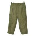 【中古】SPICK AND SPAN / スピック アンド スパンKHAKI ワイドクロップドパンツ【cacfaeah-l】