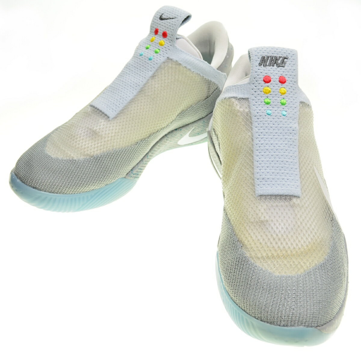 【中古】【期間限定値下げ】NIKE / ナイキAO2582-002 ADAPT BB WOLF GREY アダプト ウルフグレースニーカー【cacdbcai-z...