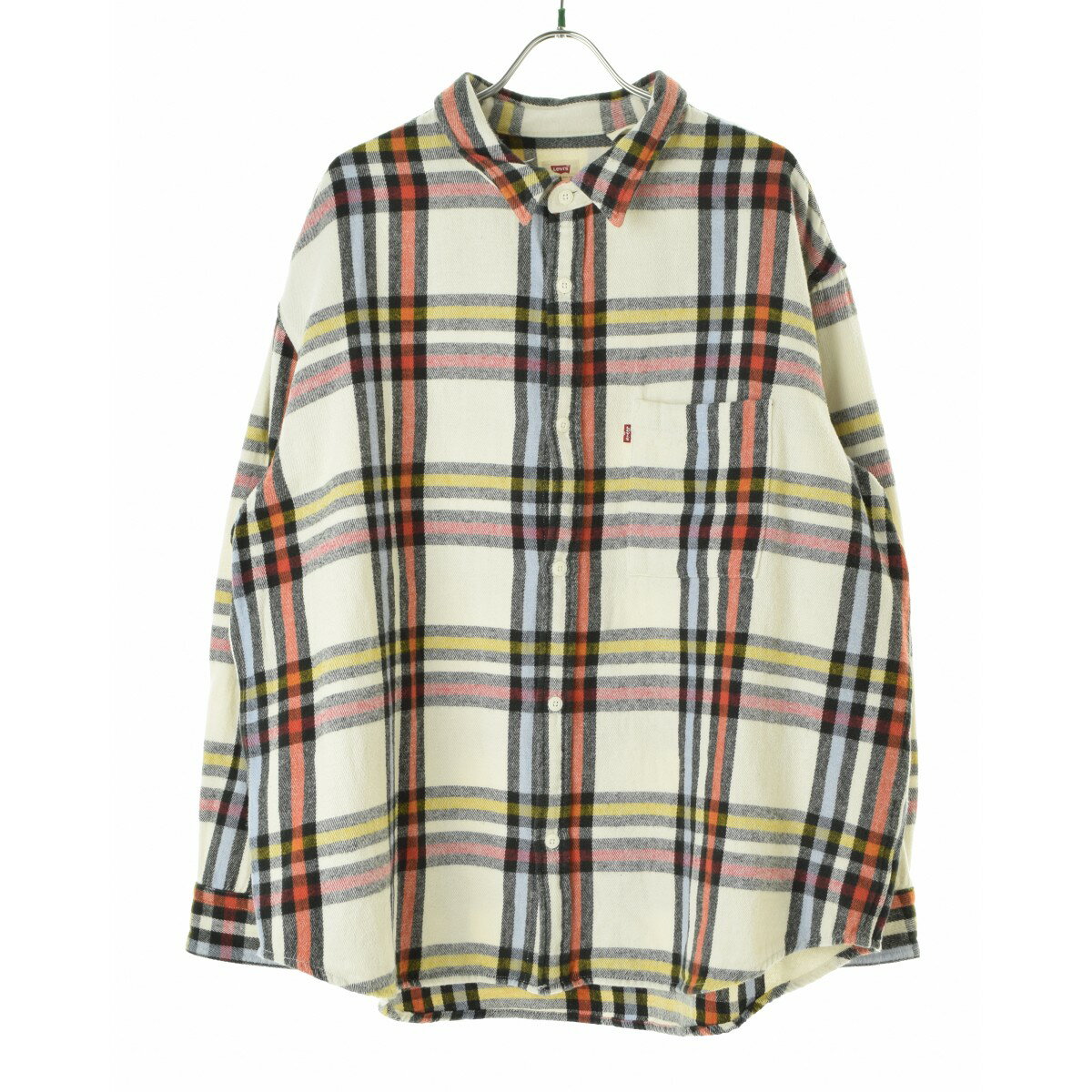 Rakuten - 【中古】LEVIS / リーバイスA1947-0002 OVERSIZED オーバーサイズ チェック長袖シャツ【cacgaead-m】