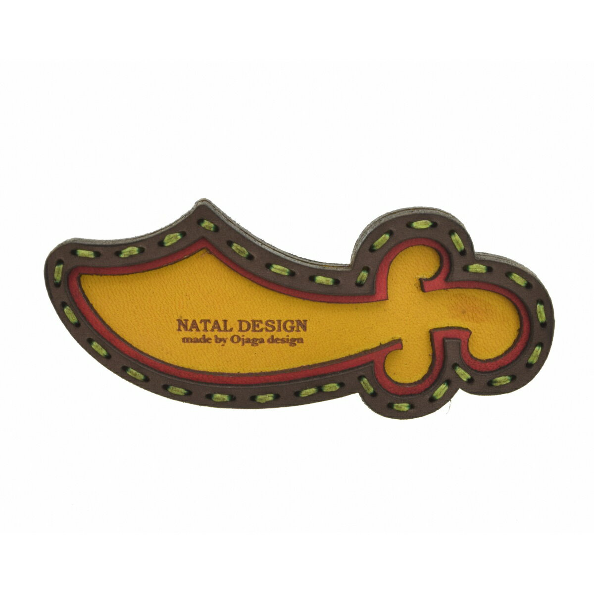 【中古】【期間限定値下げ】NATAL DESIGN × Ojaga design / ネイタルデザイン × オジャガデザインソード レザーバッジ【cacgadca-z】