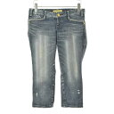 【中古】LEVIS / リーバイスWG406-00 ローライズ デニムクロップドパンツ【cacfajba-l】