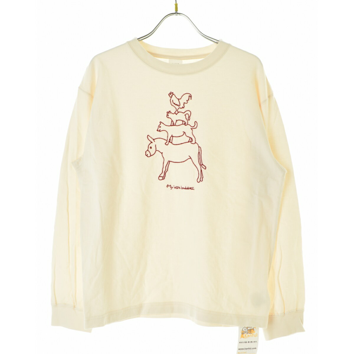 【中古】bulle de savon / ビュルデサボンブレーメンの音楽隊長袖Tシャツ【cacgacag-l】