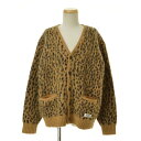 【中古】【期間限定値下げ】WACKO MARIA / ワコマリア22AW LEOPARD HEAVY MOHAIR CARDIGAN レオパード ヘビーモヘア長袖カーディガン【送料無料】【cacdafac-m】