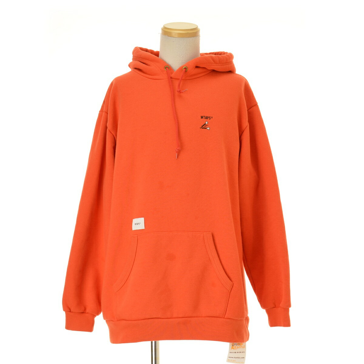【中古】WTAPS / ダブルタップス18AW 182ATDT-CSM20 CRACK 02 / SWEATSHIRT. COPOスウェットパーカー【cacgacbf-m】